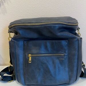 Fawn Design Navy Baby Bag